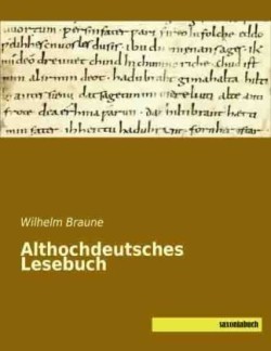 Althochdeutsches Lesebuch