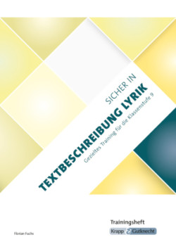 Sicher in Textbeschreibung Lyrik - Baden-Württemberg - Trainingsheft