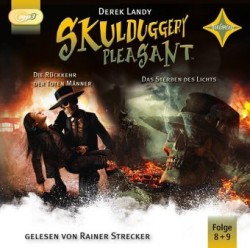 Skulduggery Pleasant - Die Rückkehr der Toten Männer + Das Sterben des Lichts, 4 Audio-CD, MP3