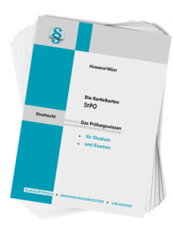 Strafprozessordung (StPO)