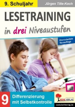 Lesetraining in drei Niveaustufen / Klasse 9