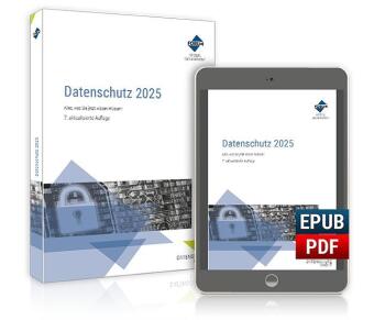 Datenschutz 2025, m. 1 Buch, m. 1 E-Book, 2 Teile