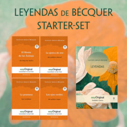 Leyendas de Bécquer (mit 5 MP3 Audio-CDs) - Starter-Set - Spanisch-Deutsch, m. 5 Audio-CD, m. 5 Audio, m. 5 Audio, 5 Teile