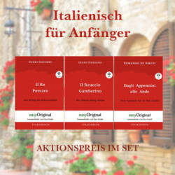 Italienisch für Anfänger (mit Audio-Online) - Lesemethode von Ilya Frank - Zweisprachige Ausgabe Italienisch-Deutsch, m. 3 Audio, m. 3 Audio, 3 Teile