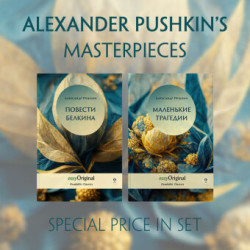 EasyOriginal Readable Classics / Alexander Pushkin's Masterpieces (with audio-online) - Readable Classics - Unabridged russian edition with improved readability, m. 2 Audio, m. 2 Audio, 2 Teile