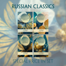 EasyOriginal Readable Classics / Russian Classics - 4 books (with 4 MP3 Audio-CDs) - Readable Classics - Unabridged russian edition with improved readability, m. 4 Audio-CD, m. 4 Audio, m. 4 Audio, 4 Teile
