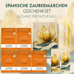 Spanische Zaubermärchen Geschenkset - 5 Bücher (mit Audio-Online) + Eleganz der Natur Schreibset Basics, m. 5 Beilage, m. 5 Buch