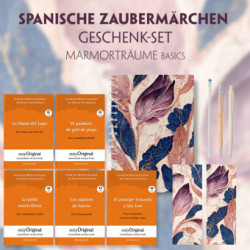 Spanische Zaubermärchen Geschenkset - 5 Bücher (mit Audio-Online) + Marmorträume Schreibset Basics, m. 5 Beilage, m. 5 Buch