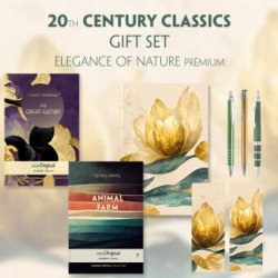 20th Century Classics Books-Set (with audio-online) Readable Classics Geschenkset + Eleganz der Natur Schreibset Premium, m. 2 Beilage, m. 2 Buch