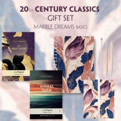 20th Century Classics Books-Set (with audio-online) Readable Classics Geschenkset + Marmorträume Schreibset Basics, m. 2 Beilage, m. 2 Buch