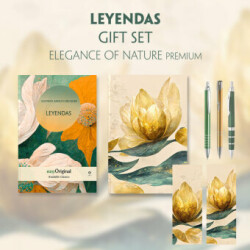 Leyendas (with audio-online) Readable Classics Geschenkset + Eleganz der Natur Schreibset Premium, m. 1 Beilage, m. 1 Buch