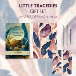 EasyOriginal Readable Classics / Die Kleine Tragödien (with audio-online) Readable Classics Geschenkset + Marmorträume Schreibset Premium, m. 1 Beilage, m. 1 Buch