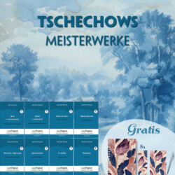 Tschechows Meisterwerke (8 Bücher + Audio-Online + exklusive Extras) - Frank-Lesemethode, m. 8 Audio, m. 8 Audio, 8 Teile