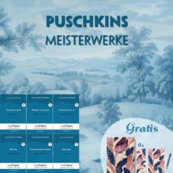 Puschkins Meisterwerke (6 Bücher + Audio-Online + exklusive Extras) - Frank-Lesemethode, m. 6 Audio, m. 6 Audio, 6 Teile