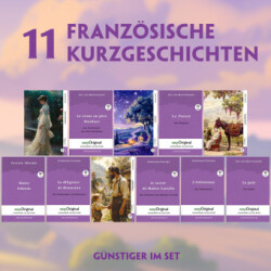 11 Französische Kurzgeschichten (11 Bücher + Audio-Online) - Frank-Lesemethode - Kommentierte zweisprachige Ausgabe Französisch-Deutsch, m. 11 Audio, m. 11 Audio, 11 Teile