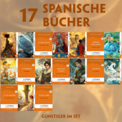 17 spanische Bücher (17 Bücher + Audio-Online) - Frank-Lesemethode - Kommentierte zweisprachige Ausgabe Spanisch-Deutsch, m. 17 Audio, m. 17 Audio, 17 Teile