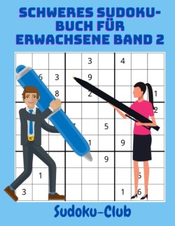 Schweres Sudoku-Buch fur Erwachsene Band 2