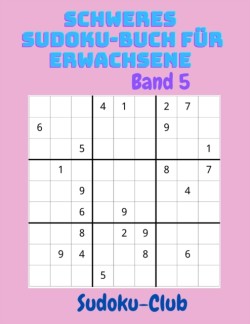 Schweres Sudoku-Buch fur Erwachsene Band 5