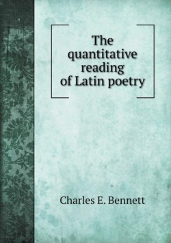 quantitative reading of Latin poetry