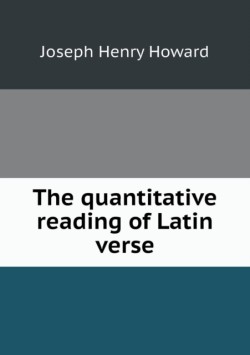 quantitative reading of Latin verse