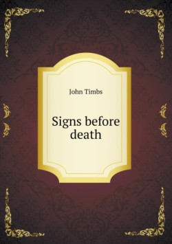 Signs before death