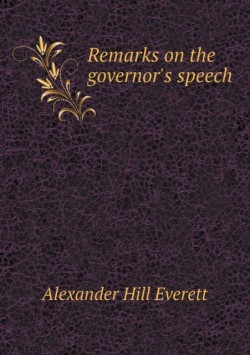 Remarks on the governor's speech