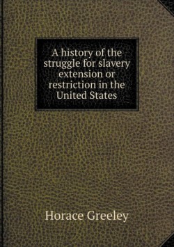 history of the struggle for slavery extension or restriction in the United States