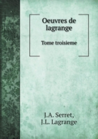 Oeuvres de lagrange Tome troisieme