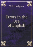 Errors in the Use of English