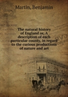 natural history of England Volume 1