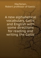 new alphabetical vocabulary, Gailic and English