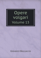 Opere volgari Volume 13