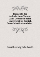 Elemente der technischen Chemie