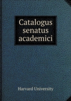 Catalogus senatus academici