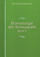 Dramaturgie des Schauspiels Band 3