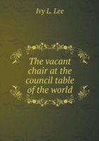 vacant chair at the council table of the world