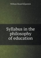 Syllabus in the philosophy of education