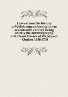 LEAVES FROM THE HISTORY OF WELSH NONCON