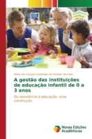 gestão das instituições de educação infantil de 0 a 3 anos