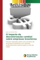 O impacto da desvalorização cambial sobre empresas brasileiras