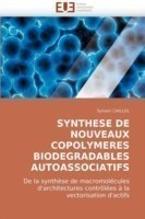 Synthese de nouveaux copolymeres biodegradables autoassociatifs