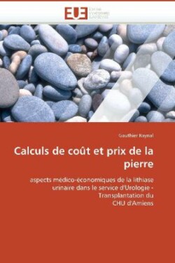 Calculs de Cout Et Prix de La Pierre