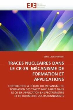 Traces nucleaires dans le cr-39