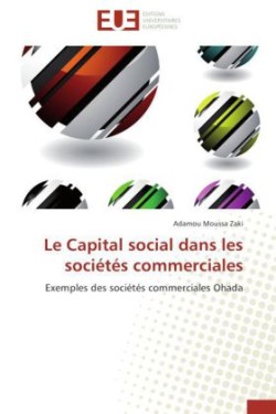 capital social dans les sociétés commerciales