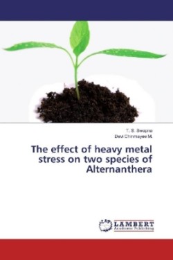 The effect of heavy metal stress on two species of Alternanthera