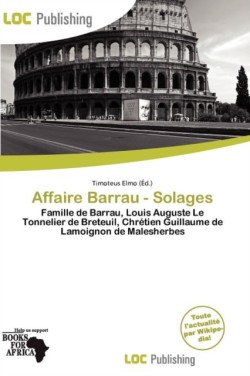 Affaire Barrau - Solages