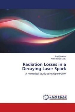 Radiation Losses in a Decaying Laser Spark