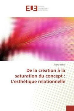 De la création à la saturation du concept : L'esthétique relationnelle