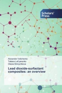 Lead dioxide-surfactant composites