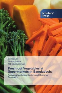 Fresh-cut Vegetables at Supermarkets in Bangladesh